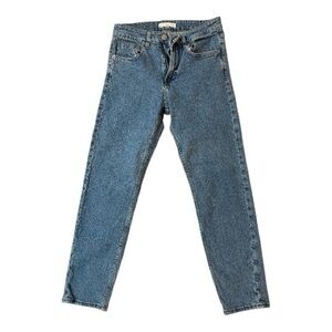 Mango Ben Tappered Cropped Jean